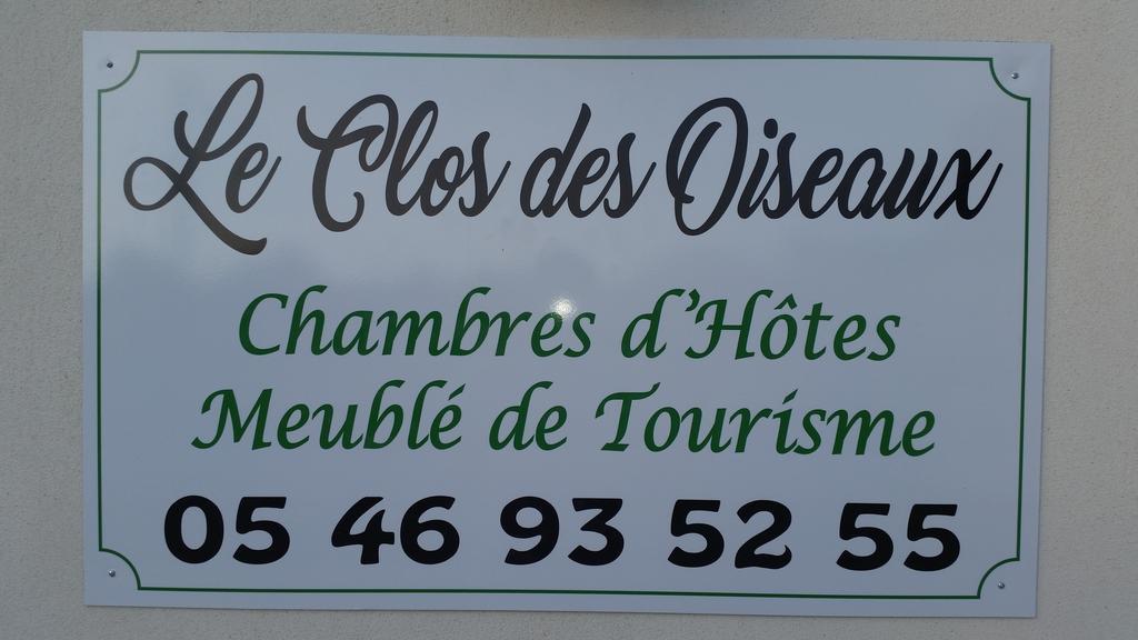 Le Clos Des Oiseaux 생트 외부 사진
